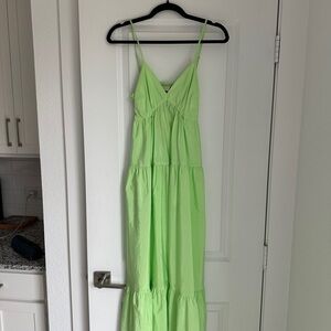 Target Lime Green Maxi Dress